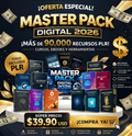 Master Pack Digital 2026 — +90.000 Recursos PLR (Cursos, Ebooks y Herramientas)